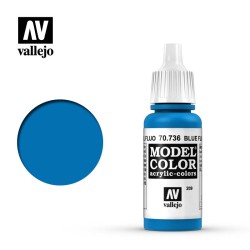Vallejo 70736 Blau, fluoreszierend, 17 ml