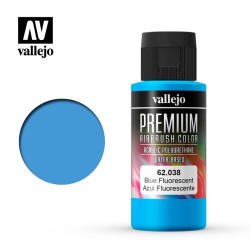 Vallejo 62038 Blau, fluoreszierend, 60 ml