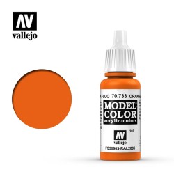 Vallejo 70733 Orange, fluoreszierend, 17 ml