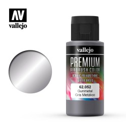 Vallejo 62052 Metallic, Waffenmetall, 60 ml