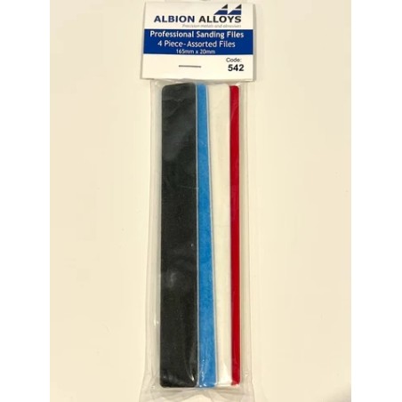 Albion 242 1/4" Professional Sanding File - Medium