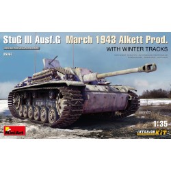 MiniArt 35367 StuG III Ausf. G March 1943 Alkett Prod. WITH WINTER TRACKS. INTERIOR KIT