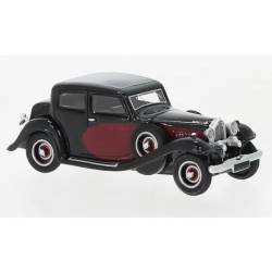 Brekina BOS87836 Bugatti Typ 57 Galibier rot, schwarz, 1934,