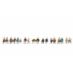 Noch 16131 XL Set  1CSitting People 1D