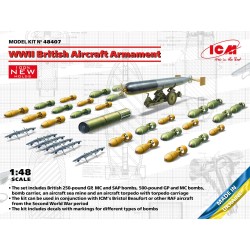 ICM 48407 WWII British Aircraft Armament
