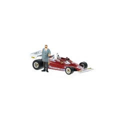 Brekina 22977 Ferrari 312 T2 with figure “21” by Gilles Villeneuve, era IV