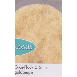 Silhouette 006-35 Græs-Flock guldbeige. 6.5 mm  1 : 45+ 50 g