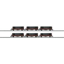 Trix 15410 Güterwagen-Set mir Röhren DB (6 Wagen)