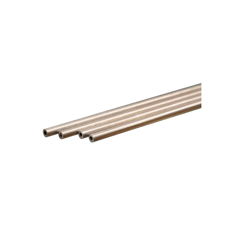 Tube Inox 304 METALLIXITY - 3,2 Mm De Diamètre, Longueur 300 Mm, Pour Bricolage, Meubles, Modèles Et Décoration