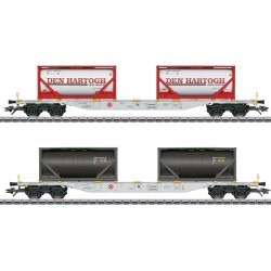 Märklin 47137 Container-Tragwagen-Set Sgns