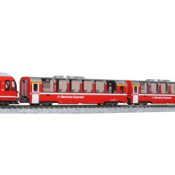 Kato 10-1655 3-tlg. Wagen-Set "Bernina Express" (neues Logo)
