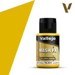 Vallejo 76503 Wash-Color, Dunkelgelb, 35 ml