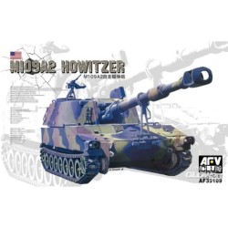 AFV-Club 35109 M109A2 Howitzer (M1A1 Collimator) in 1:35