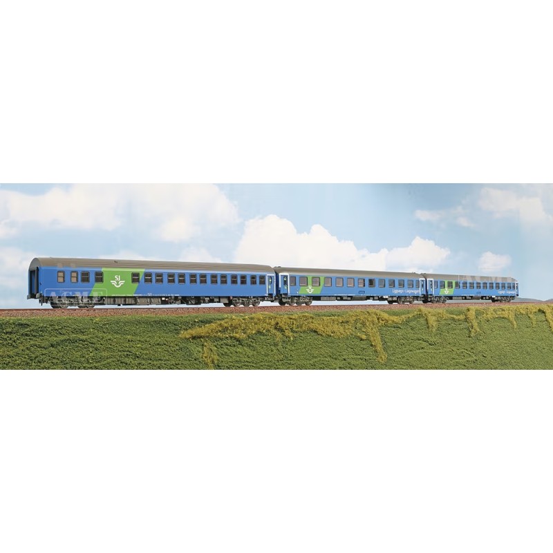Acme 55335 SJ EN 345/346 Euronight 3-vognssæt
