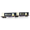 Lemke 28399 Container wagon Sggmrss’90 RailRelease, Ep.VI, Warsteiner