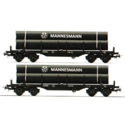 Rivarossi 6048 DB fladvogne m. rør