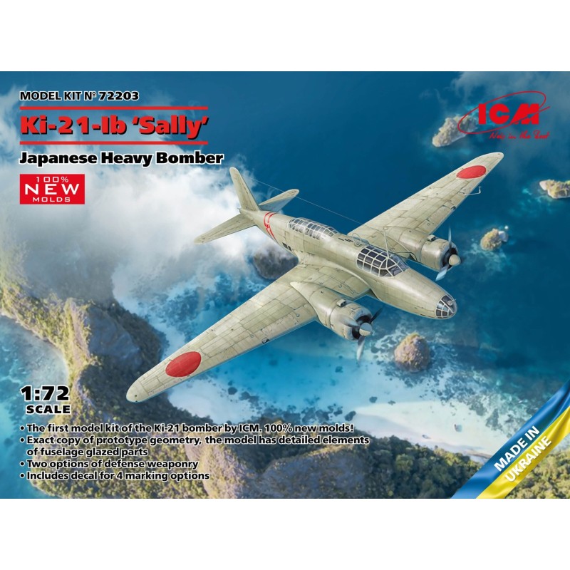 ICM 72203 Ki-21-Ib ‘Sally’ 1/72