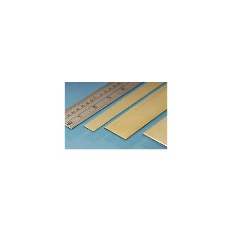 Albion BS6M Messing Strip 25 x 0.6 mm