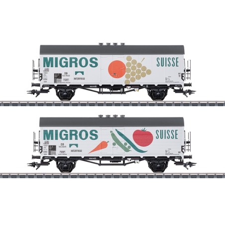 Märklin 46173 Kühlwagen-Set Migros
