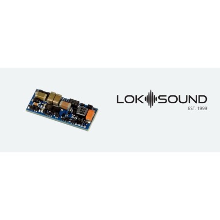 ESU 58923 LokSound 5 Nano DCC »Leerdecoder«, Einzellitzen, mit Lautsprecher 11x15mm, Spurweite: N, TT