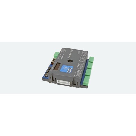 ESU 51830 SwitchPilot 3, 4-fach Magnetartikeldecoder, DCC/MM, OLED, mit RC-Feedback, updatefähig