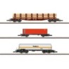 Märklin 82596 Güterwagen-Set mit gemischten Ladungen
