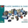 MiniArt 49010 PLASTIC BARRELS & CANS