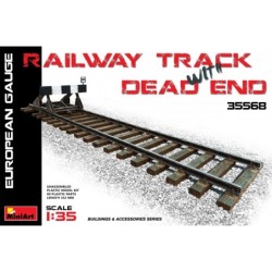MiniArt 35568 RAILWAY TRACK w/ DEAD END. EUROPEAN GAUGE