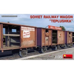 MiniArt 35300 SOVIET RAILWAY WAGON “TEPLUSHKA”