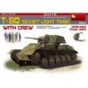 MiniArt 35243 T-80 SOVIET LIGHT TANK w/CREW. SPECIAL EDITION