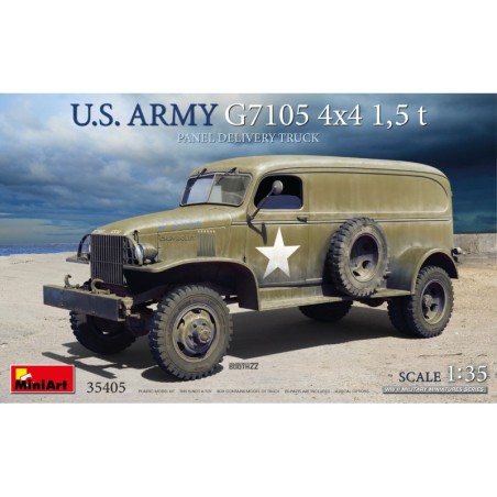 MiniArt 35405 U.S. ARMY G7105 4?4 1,5 t PANEL DELIVERY TRUCK