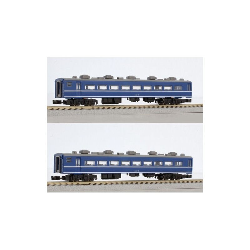 Rokuhan T006-2 JNR Serie, 14K Personenw. blau