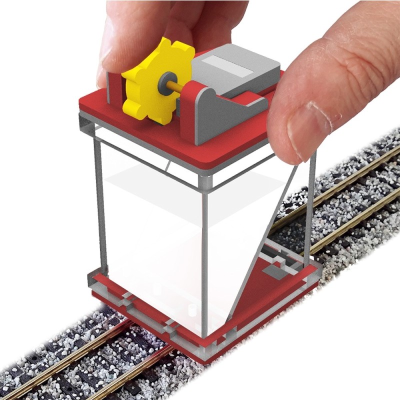 Proses PBS-HK-01 H0 Ballast spreader for Märklin K and C tracks, 3-rail track Co